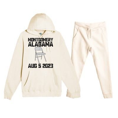 Brawl At Riverfront Park Montgomery Alabama Brawl Premium Hooded Sweatsuit Set