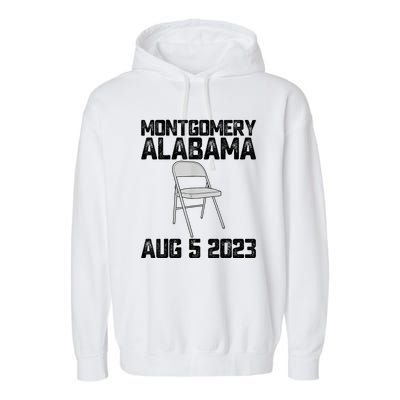 Brawl At Riverfront Park Montgomery Alabama Brawl Garment-Dyed Fleece Hoodie