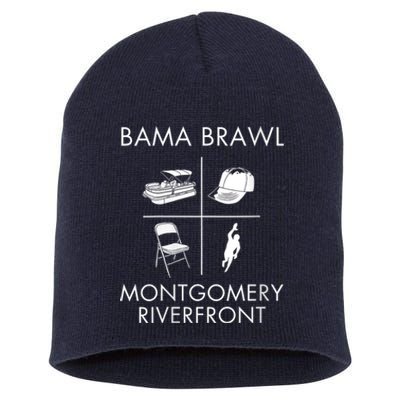 Brawl At Riverfront Park Montgomery Alabama Brawl Short Acrylic Beanie