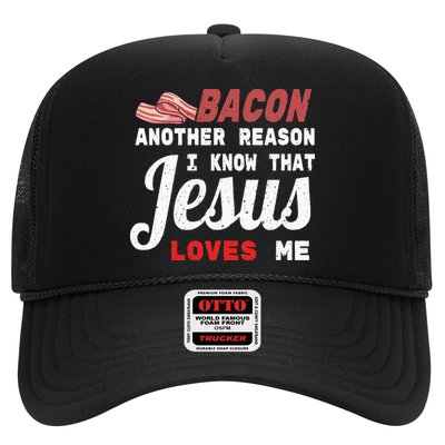 Bacon Another Reason I Know Jesus Loves Me Food Pun Gift Hat