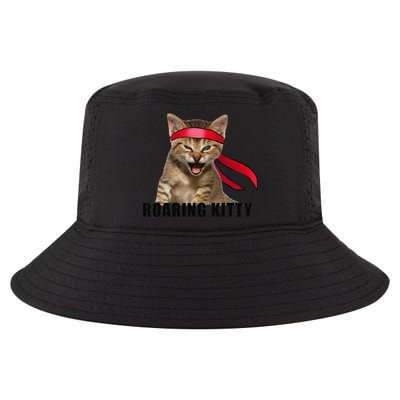 Be A Roaring Kitty Game The Stop Orange Bandana Meme Cool Comfort Performance Bucket Hat