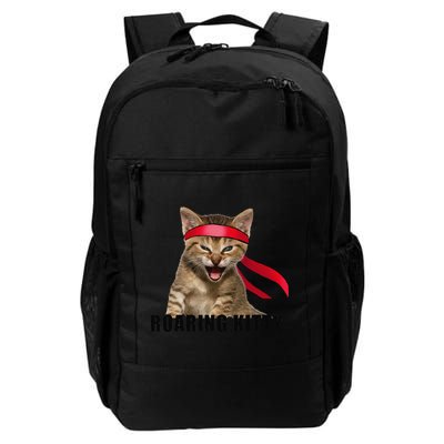 Be A Roaring Kitty Game The Stop Orange Bandana Meme Backpack