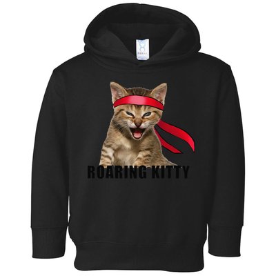Be A Roaring Kitty Game The Stop Orange Bandana Meme Toddler Hoodie