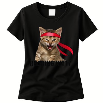 Be A Roaring Kitty Game The Stop Orange Bandana Meme Womens T-Shirt