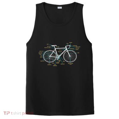 Bicycle Anatomy Road Bike Cycling PosiCharge Competitor Tank