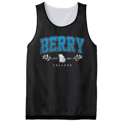 Berry Arch Retro College Athletic Sports Women Mesh Reversible Basketball Jersey Tank