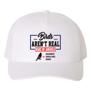 Birds Aren't Real Wake Up America Yupoong Adult 5-Panel Trucker Hat