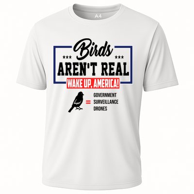 Birds Aren't Real Wake Up America Performance Shirt