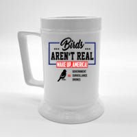 Birds Aren't Real Wake Up America Beer Stein