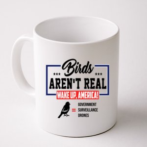 Birds Aren't Real Wake Up America Coffee Mug