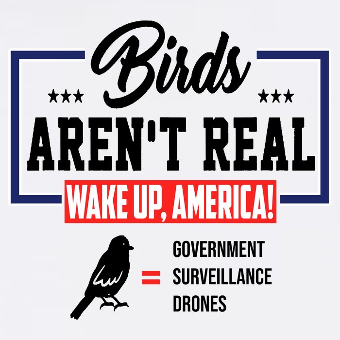 Birds Aren't Real Wake Up America Baby Bodysuit