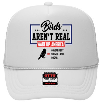 Birds Aren't Real Wake Up America Trucker Hat