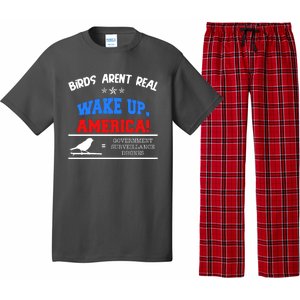 Birds Aren't Real Wake Up America Awareness Pajama Set