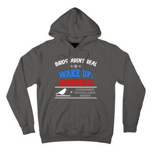 Birds Aren't Real Wake Up America Awareness Tall Hoodie