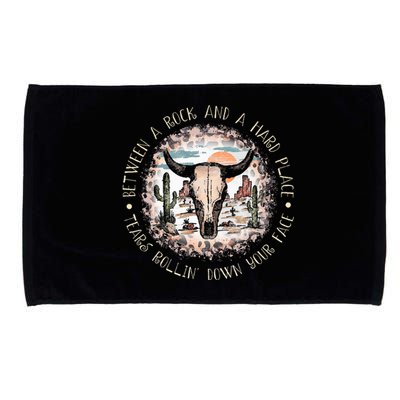 Between A Rock And A Hard Place Tears Rollin Down Sunshine Microfiber Hand Towel