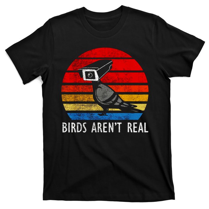 Birds Aren't Real Bird Drone Drones Camera T-Shirt