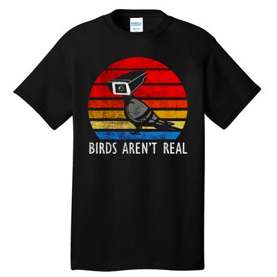 Birds Aren't Real Bird Drone Drones Camera Tall T-Shirt