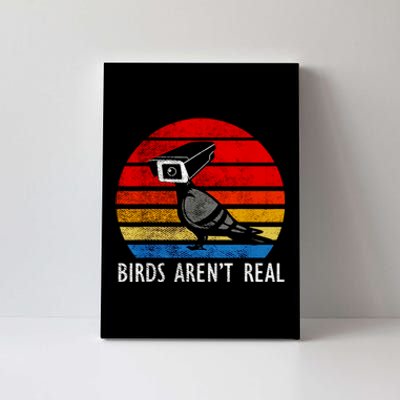 Birds Aren't Real Bird Drone Drones Camera Canvas