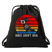 Birds Aren't Real Bird Drone Drones Camera Drawstring Bag