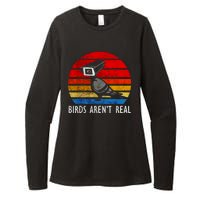 Birds Aren't Real Bird Drone Drones Camera Womens CVC Long Sleeve Shirt