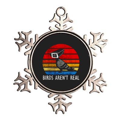 Birds Aren't Real Bird Drone Drones Camera Metallic Star Ornament