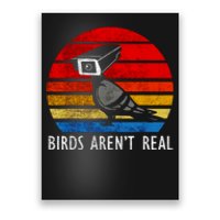 Birds Aren't Real Bird Drone Drones Camera Poster