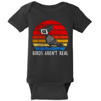 Birds Aren't Real Bird Drone Drones Camera Baby Bodysuit