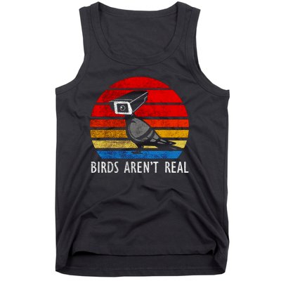 Birds Aren't Real Bird Drone Drones Camera Tank Top