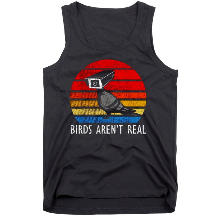 Birds Aren't Real Bird Drone Drones Camera Tank Top