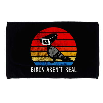 Birds Aren't Real Bird Drone Drones Camera Microfiber Hand Towel