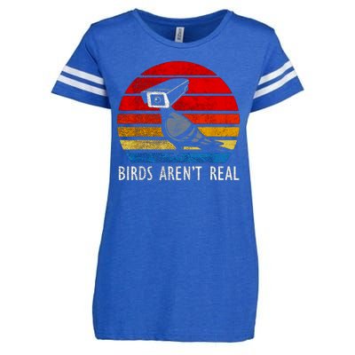 Birds Aren't Real Bird Drone Drones Camera Enza Ladies Jersey Football T-Shirt