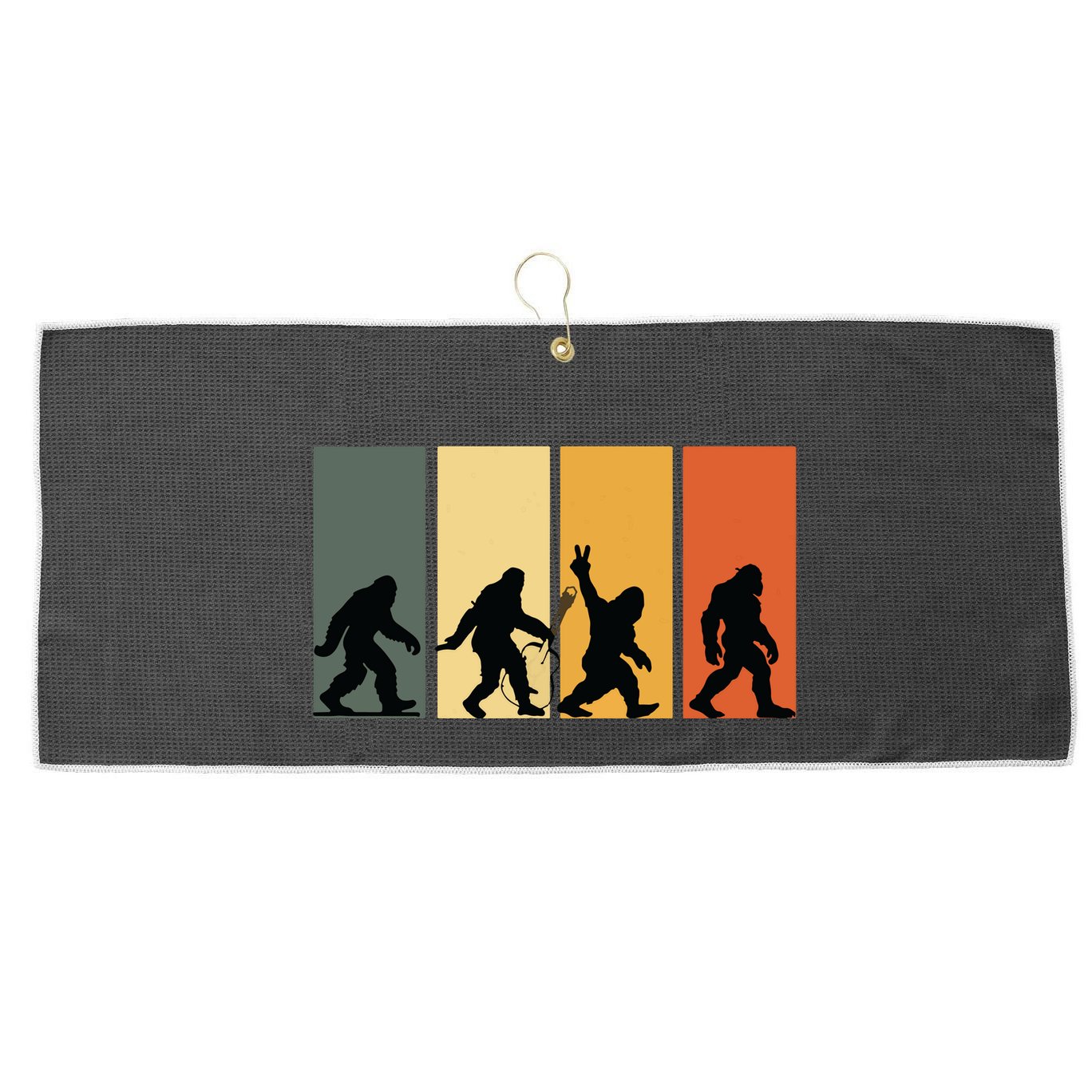 Bigfoot Abbey Roads Large Microfiber Waffle Golf Towel