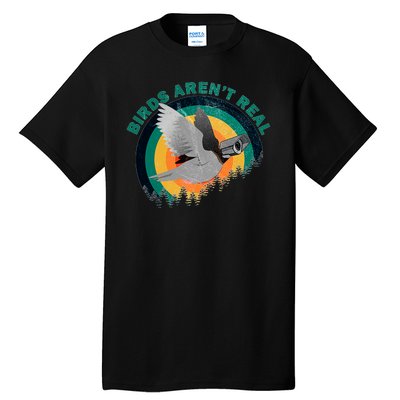 Birds Aren't Real They're Government Camera Tall T-Shirt