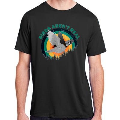 Birds Aren't Real They're Government Camera Adult ChromaSoft Performance T-Shirt