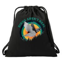 Birds Aren't Real They're Government Camera Drawstring Bag