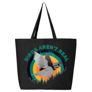 Birds Aren't Real They're Government Camera 25L Jumbo Tote