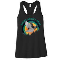 Birds Aren't Real They're Government Camera Women's Racerback Tank