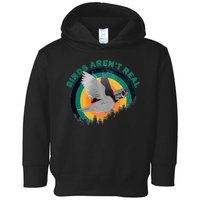 Birds Aren't Real They're Government Camera Toddler Hoodie