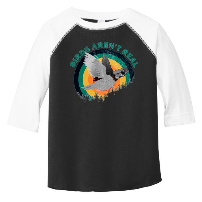 Birds Aren't Real They're Government Camera Toddler Fine Jersey T-Shirt