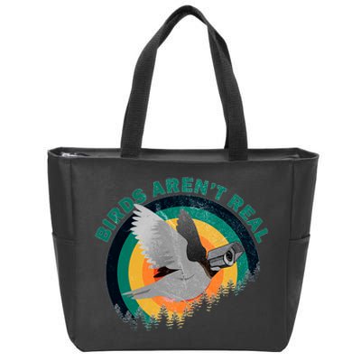 Birds Aren't Real They're Government Camera Zip Tote Bag