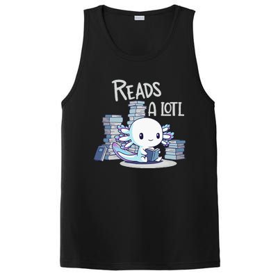 Bookman Axolotl ReadsALotl PosiCharge Competitor Tank