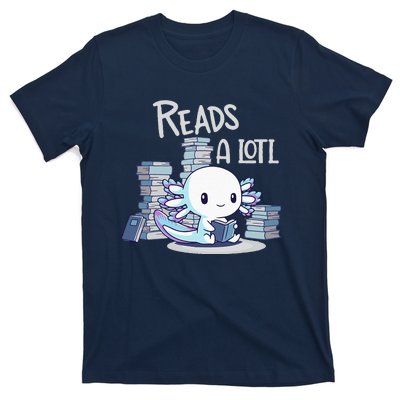 Bookman Axolotl ReadsALotl T-Shirt