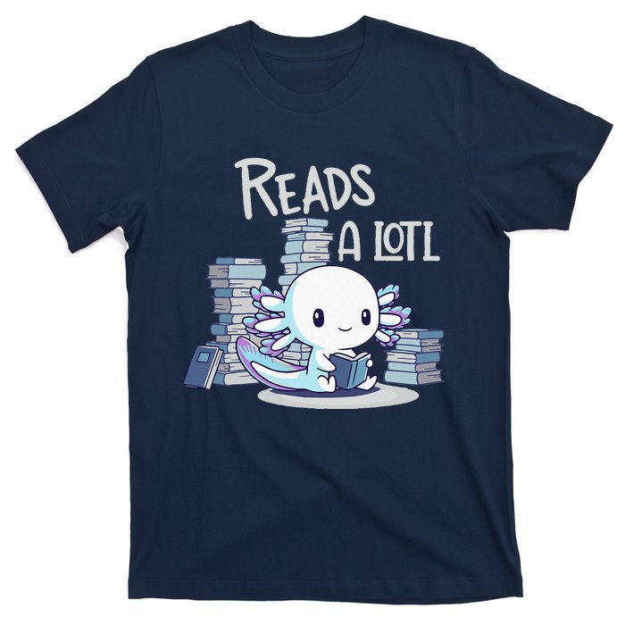 Bookman Axolotl ReadsALotl T-Shirt