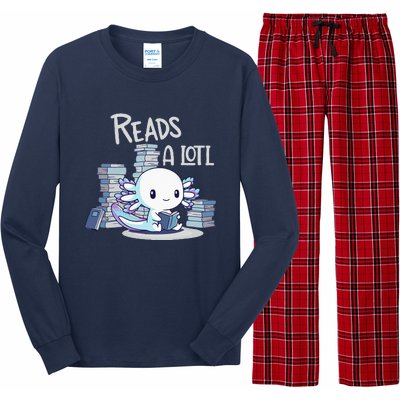 Bookman Axolotl ReadsALotl Long Sleeve Pajama Set