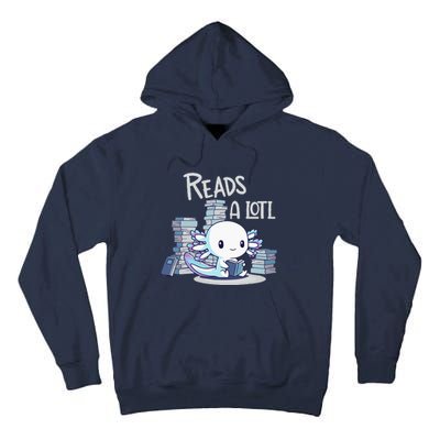 Bookman Axolotl ReadsALotl Tall Hoodie