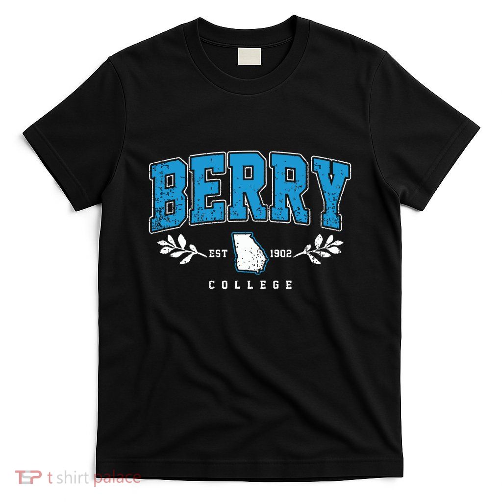 Berry Arch Retro College Athletic Sports T-Shirt