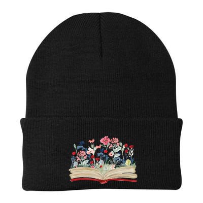 Bookworm Avid Reader Flowers Literature Meaningful Gift Book Reading Meaningful Beanie