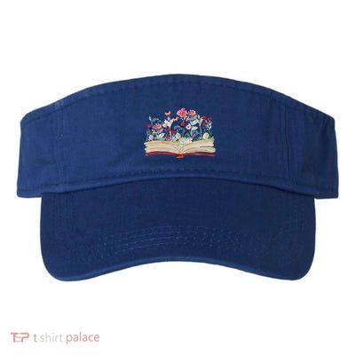Bookworm Avid Reader Flowers Literature Meaningful Gift Book Reading Meaningful Visor