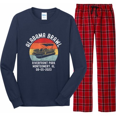 Brawl At Riverfront Park Montgomery Alabama Brawl Long Sleeve Pajama Set