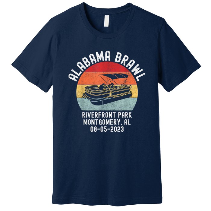 Brawl At Riverfront Park Montgomery Alabama Brawl Premium T-Shirt